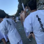 四国石鎚神社　水行